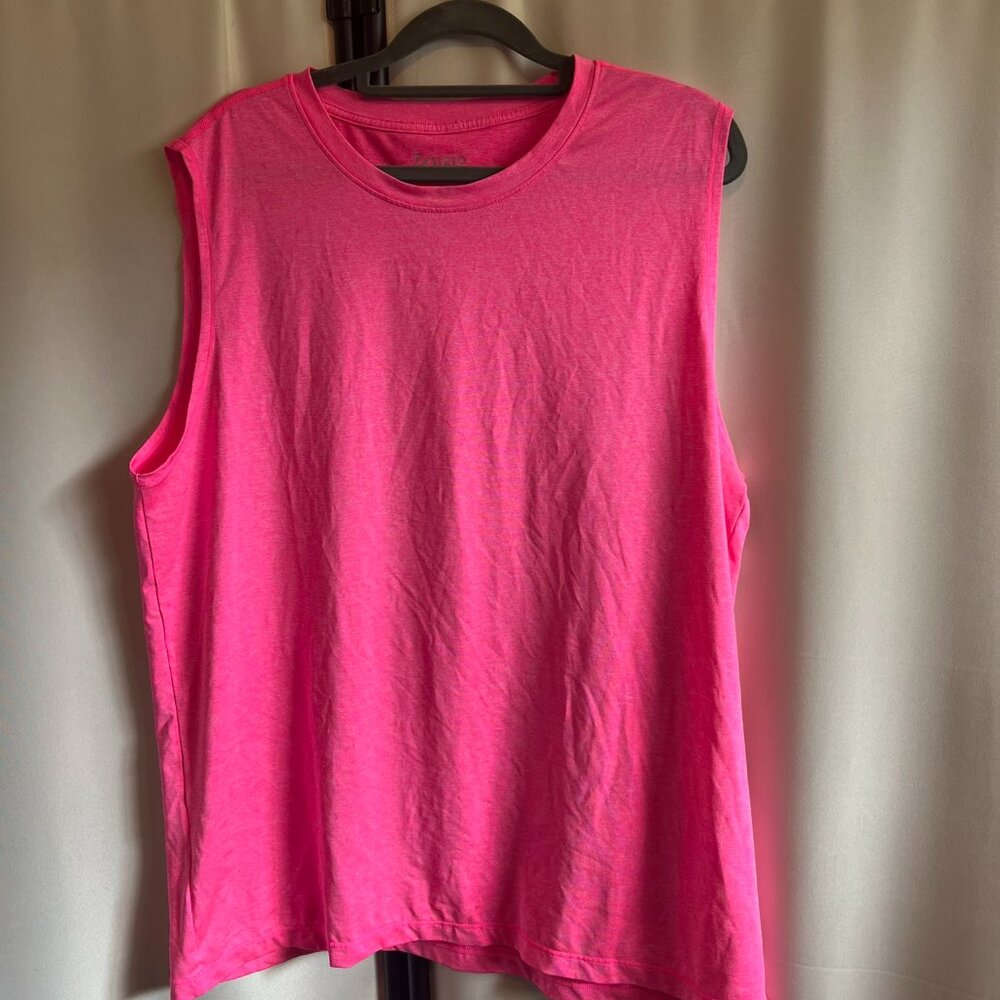 Neon Pink Sports Tank